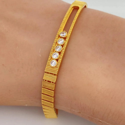 Bracelet en or 21 carats, poids 8,41 grammes RF-TB-010